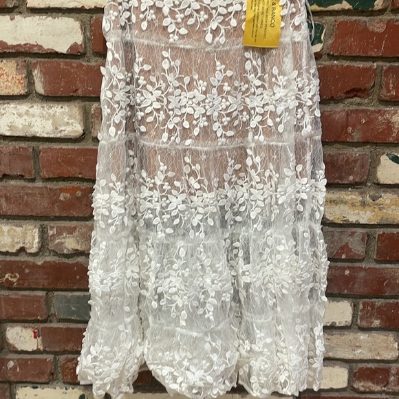 Revolve Bronx and Banco Megan Two Piece Lace Set White size small - Picture 11 of 13